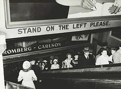 Taking the train - Wynyard